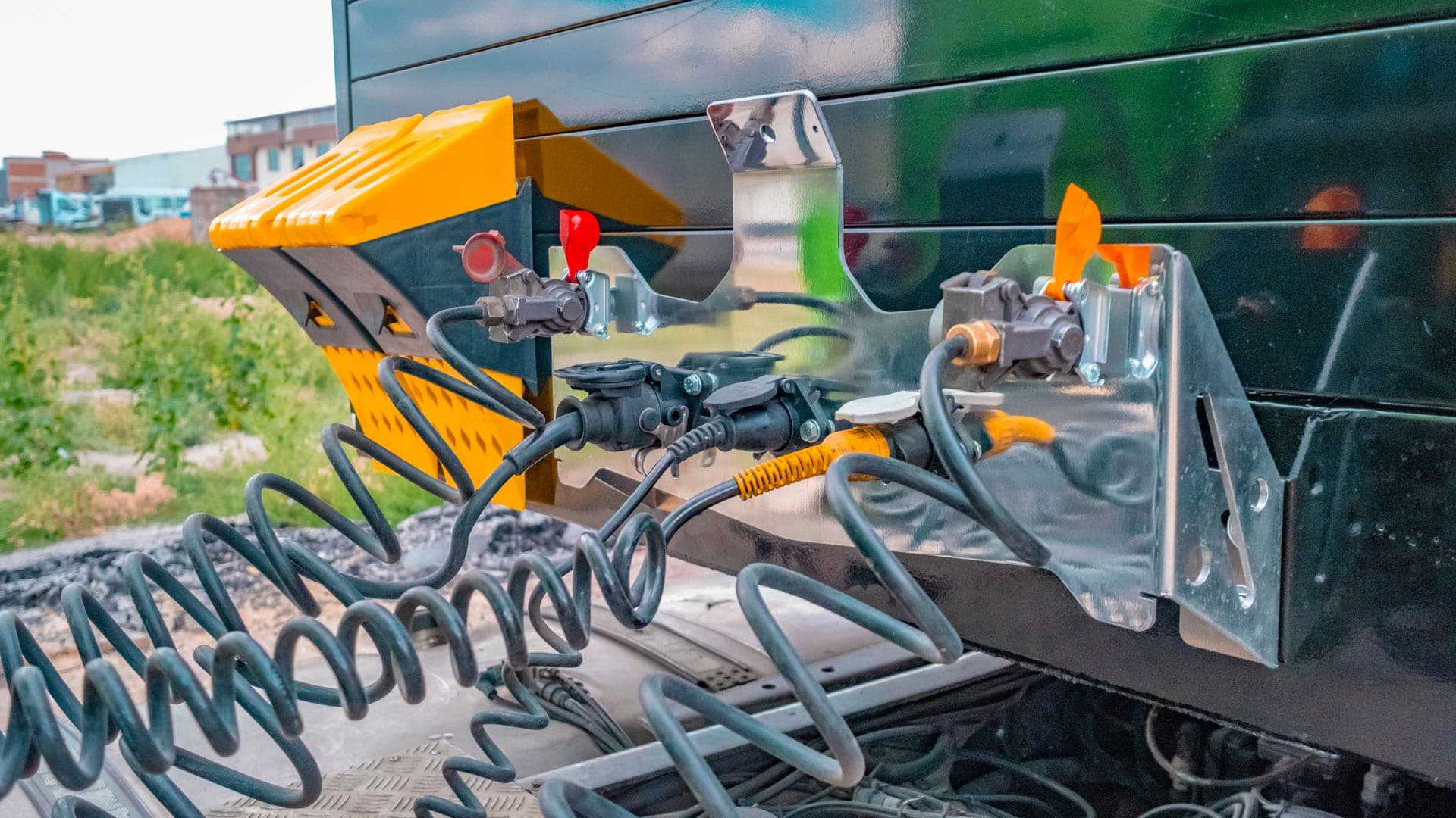 3 Axle, Air & Electrical Connection Plate