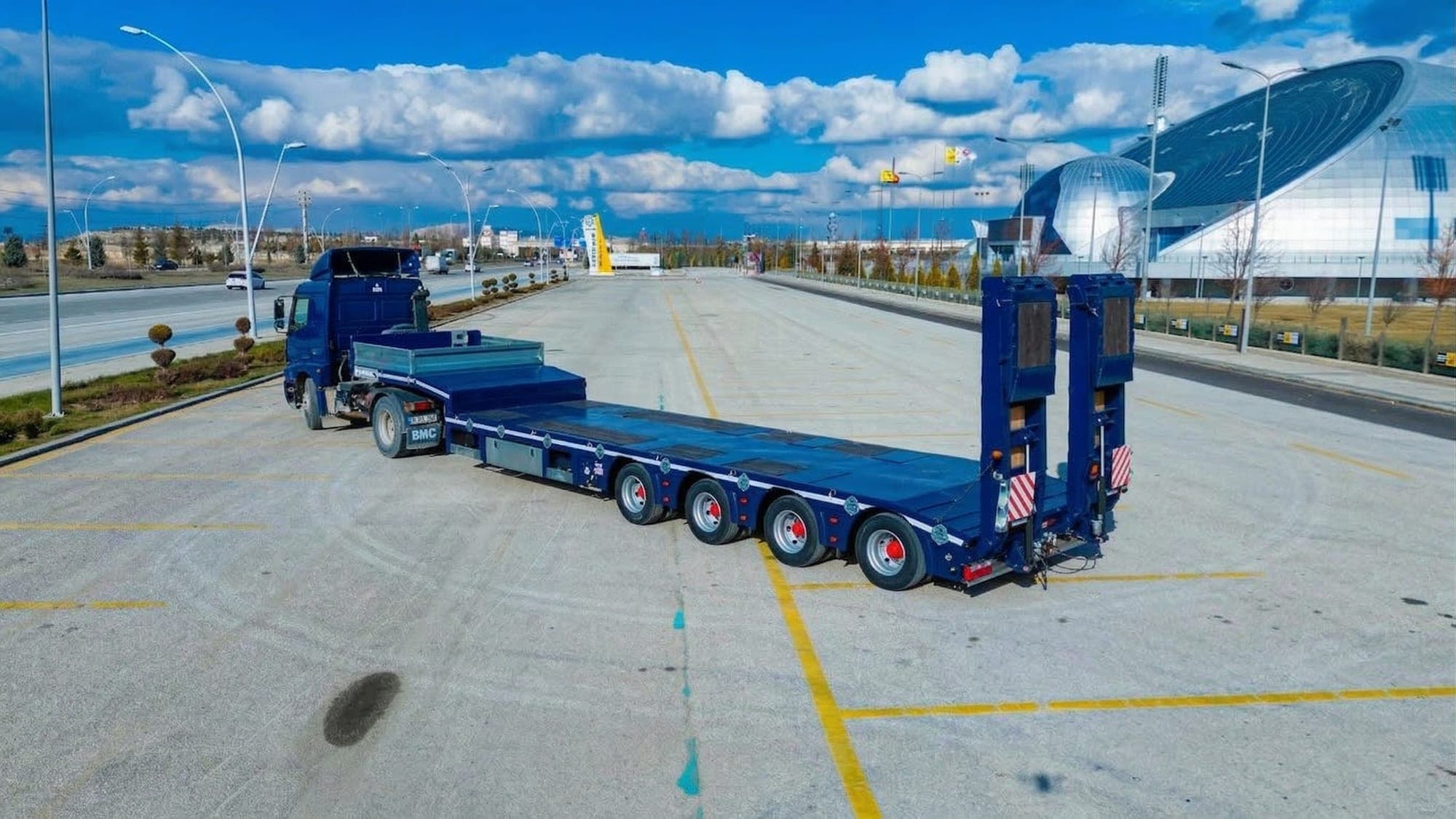 Femmerr 4 Axle Lowbed Trailer