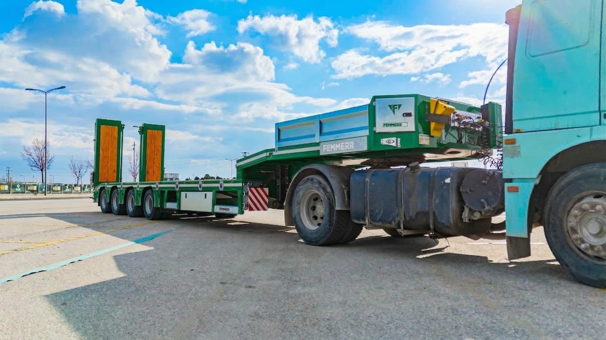 4 Axle Lowbed detail 1